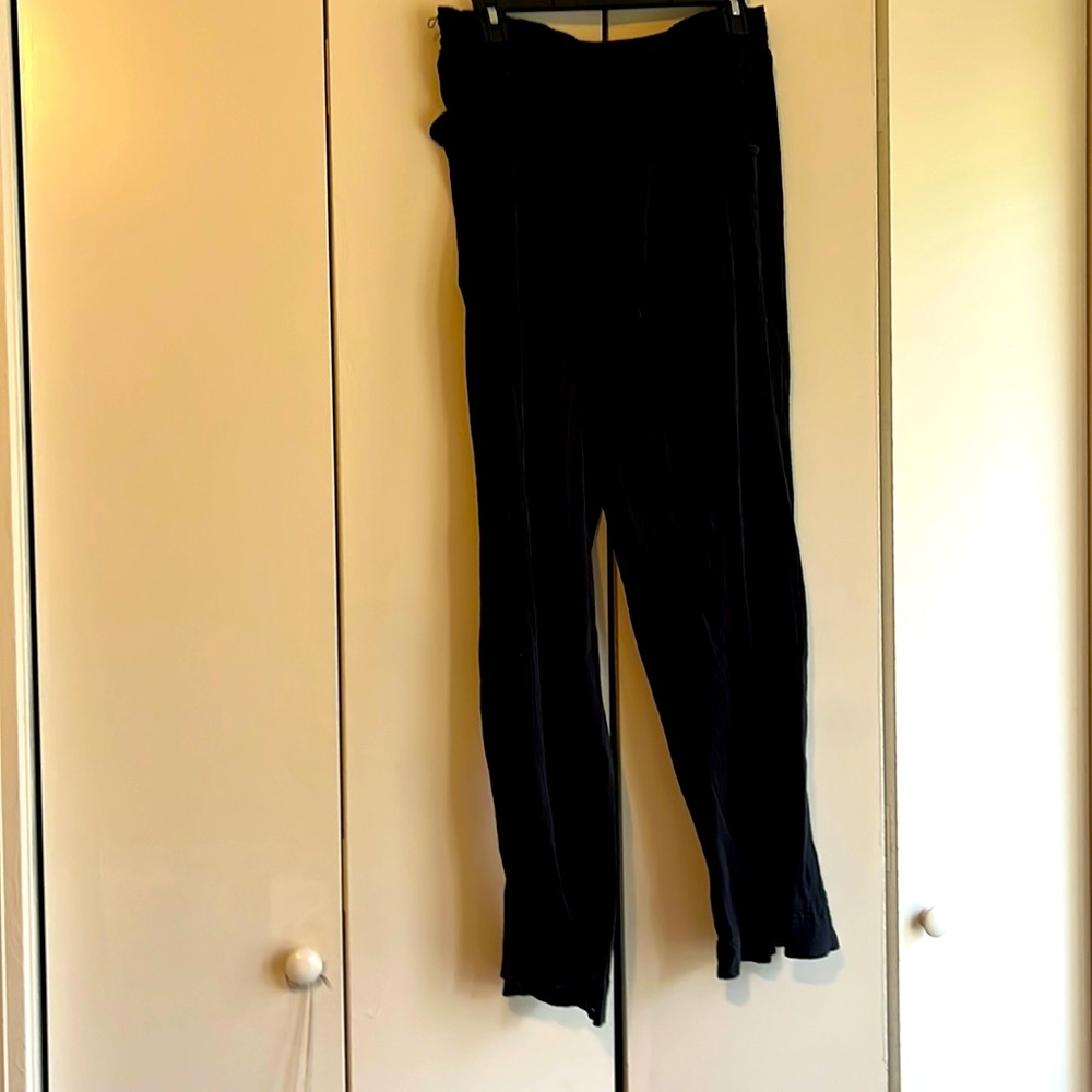 Black comfy pajama pants
